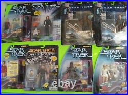 Lot Of 8 Star Trek The Next Generation Action Figures