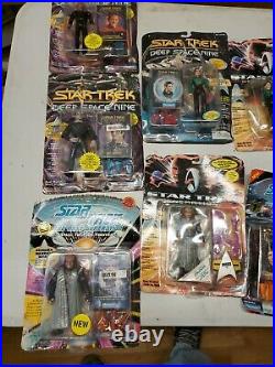 Lot of 17 Unopened 1994 Star Trek Deep Space Nine Playmates Action Figures