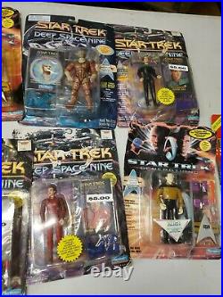 Lot of 17 Unopened 1994 Star Trek Deep Space Nine Playmates Action Figures
