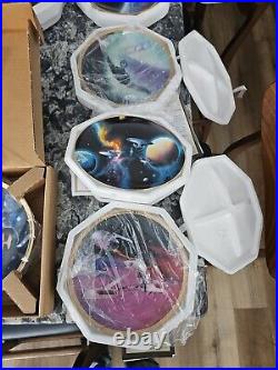 Lot of 23 Star Trek Hamilton Collection Paramount Picture collectible art plates