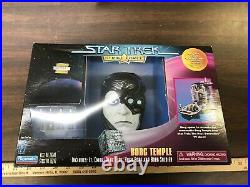 Lot of 4 Star Trek Strike Force Klingon Great Hall + Borg temple Mini Playsets