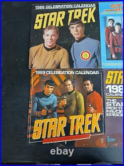 Lot of 43 Star Trek The Original Series Wall Calendars 1976-2019 AWESOME LOT