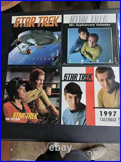 Lot of 43 Star Trek The Original Series Wall Calendars 1976-2019 AWESOME LOT