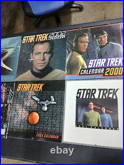 Lot of 43 Star Trek The Original Series Wall Calendars 1976-2019 AWESOME LOT