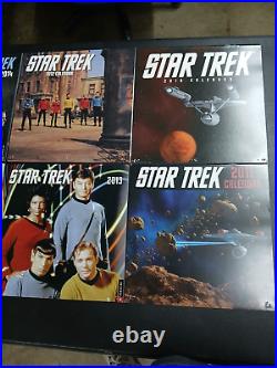 Lot of 43 Star Trek The Original Series Wall Calendars 1976-2019 AWESOME LOT