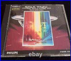 Lot of 6 STAR TREK CD-i Movies (2CD) Motion Picture, II, III, IV, V, Generations