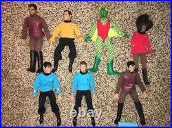 MEGO 1975 Star Trek U. S. S. Enterprise Bridge Action Play set with7 Figures Vtg