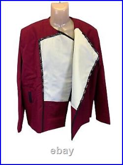 Maroon Star Trek Movie II Uniform high end replica prototype Wrath of Khan large