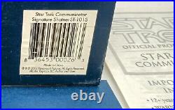 Master Replicas Star Trek William Shatner SIGNATURE Edition Communicator ST-101S