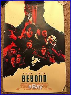 Matt Taylor Star Trek Beyond Movie Art Print Poster Mondo Spock Kirk Uhura Bones
