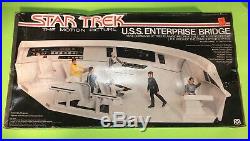 Mego Star Trek The Motion Picture U. S. S. Enterprise Bridge UNUSED With Figures