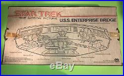 Mego Star Trek The Motion Picture U. S. S. Enterprise Bridge UNUSED With Figures