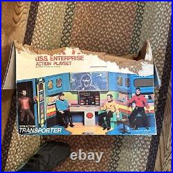 Mego Star Trek Uss Enterprise Bridge Action Playset 1975 Figures & Accessories