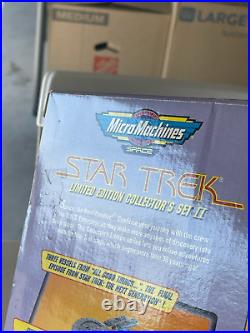 Micro Machines Star Trek Special Limited Edition Collectors Set 2 Vintage New