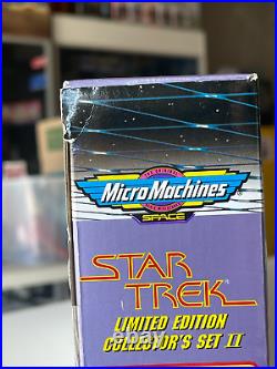 Micro Machines Star Trek Special Limited Edition Collectors Set 2 Vintage New