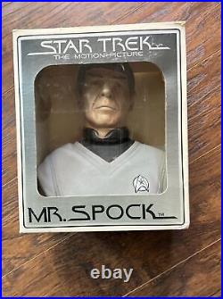 Mr. Spock Star Trek Spock Bust Ceramic 1979