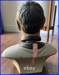 Mr. Spock Star Trek Spock Bust Ceramic 1979