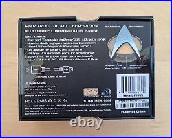 NEW Star Trek Next Generation Bluetooth Communicator Badge by Fametek Unopen Box