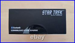 NEW Star Trek Next Generation Bluetooth Communicator Badge by Fametek Unopen Box