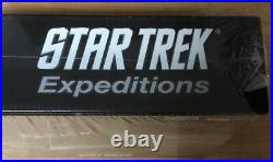 New 2011 Star Trek Expeditions Wizkids Board Game W Heroclix Miniatures & Cards