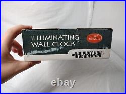 New Star Trek Illuminating Rare Wall Clock 1998 U. S. S. Enterprise 1701 Wesco 19