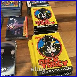 Non-Sport Trading Card Lot Vintage Star Wars Trek Batman Movie More Over 2900