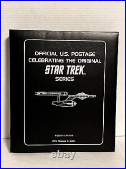 Official US Postage Celebrating Original Star Trek Series PCS Stamps 4 Panels