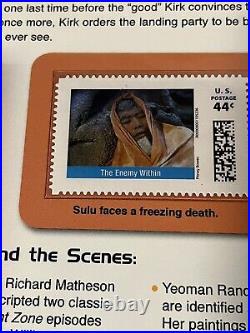 Official US Postage Celebrating Original Star Trek Series PCS Stamps 4 Panels