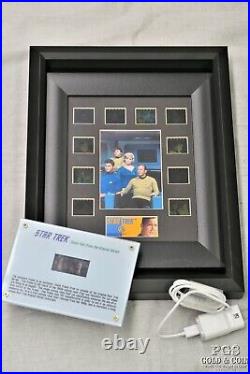 Original Star Trek 35mm Frame, and Movie Cell Art Frame 12 1/2x 16 22524