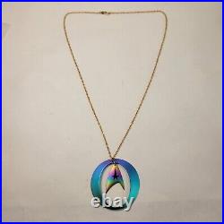 Paramount Star Trek Next Generation Movie Necklace Niobium G. F. Uncommon 1992