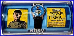 Paramount Star Trek TMP The Motion Picture Mr. Spock Wrist Watch w Case d999