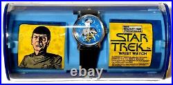 Paramount Star Trek TMP The Motion Picture Mr. Spock Wrist Watch w Case d999