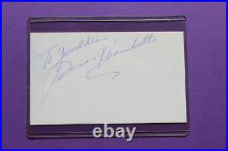 Persis Khambatta signed 3x5 card Star Trek The Motion Picture