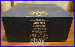 Pfaltzgraff Star Trek Uss Enterprise Ncc 1701 3 Piece Buffet Set New In Box