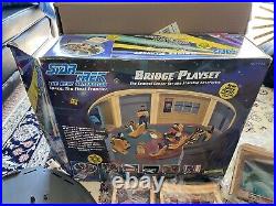 Playmates Star Trek TNG 1993 Enterprise Bridge Playset New Open Box Movie Figure