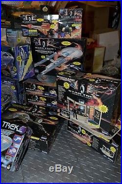 Playmates Toys Star Trek The Next Generation DS9 Ships, Figures, Movies & More