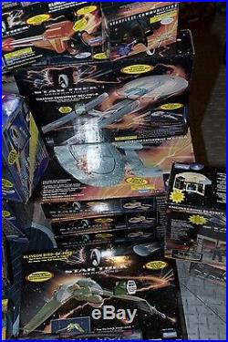 Playmates Toys Star Trek The Next Generation DS9 Ships, Figures, Movies & More