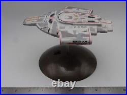 Polar Lights Pro Built Star Trek 11000 Scale U. S. S. Defiant Model with Lights