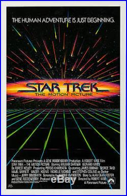 Poster Star Trek The Motion Picture 1979 Mylar 25.25x39.25 NM 9.0 Rolled