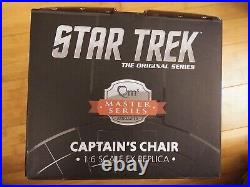 Qmx Star Trek The Original Series Captain James T. Kirk 1/6th Captains Chair