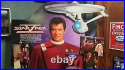 RARE 1989 Star Trek V Final Frontier Capt Kirk Movie Video Standee 3 Dimensional