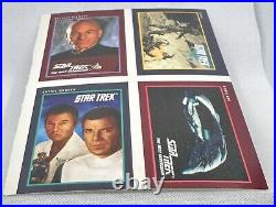 RARE 90's 1991 Paramount Pictures Star Trek Uncut Collector 79 Sheets