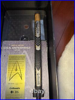 RARE COMPLETE STAR TREK ENTERPRISE COLLECTIBLE PUTTER with BOX NOS NICE