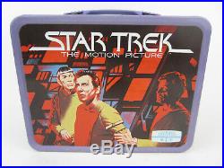 RARE Nr MINT UNUSED Vintage 1979 STAR TREK Motion Picture Movie Lunchbox Thermos