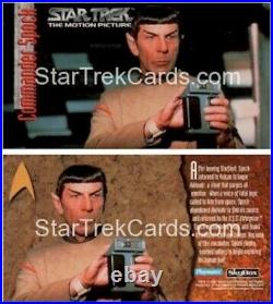 RARE Playmates Skybox Unreleased SPOCK Classic Star Trek Movie Widevision Card