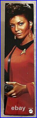 RARE Star Trek Lt. Uhura Barbie Mattel Black Label Doll SIGNED Nichelle Nichols