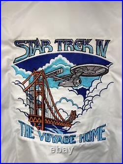 Rare Star Trek IV The Voyage Home Movie Cast Only Bomber Jacket