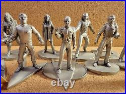 Rawcliffe Pewter Star Trek Collectible Figurines, OOP, 1993, Next Generation