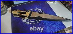 Real Star Trek Mirror Dagger Hand Made Brass Handle with Free Sheath