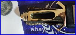 Real Star Trek Mirror Dagger Hand Made Brass Handle with Free Sheath